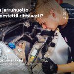 Jarrunestettä riittävästi