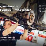 Auton jarrut vinkuvat